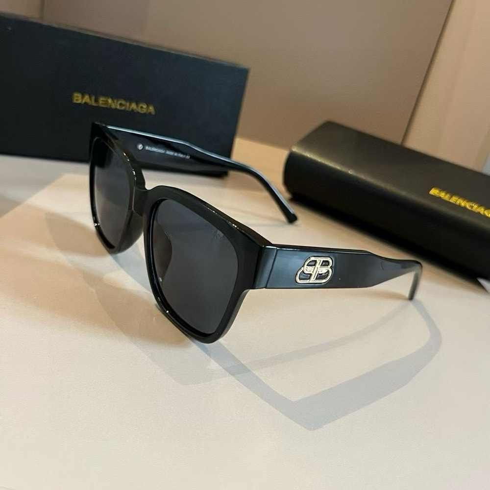 Balenciaga Black Sunglasses